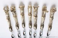 Набор шампуров с декоративным литьем "Восточная сказка" (6 шт)
